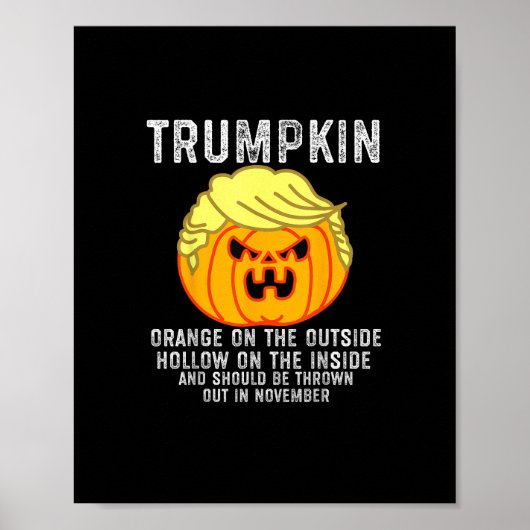 Trumpkin im Freien Poster (Vorne)