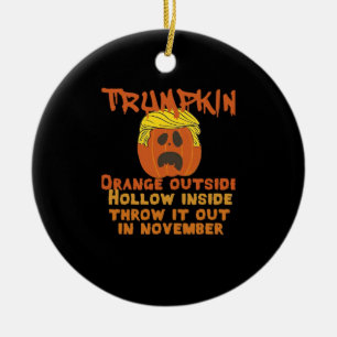 Trumpkin Inside Throw Out November Classic Keramik Ornament