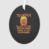 Trumpkin Inside Throw Out November Classic Ornament (Vorderseite)