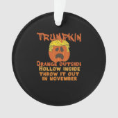 Trumpkin Inside Throw Out November Classic Ornament (Vorderseite)