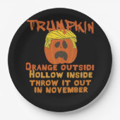 Trumpkin Inside Throw Out November Classic Pappteller (Vorderseite)