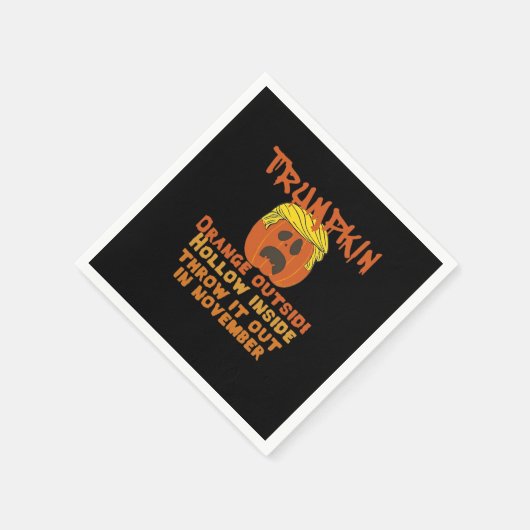 Trumpkin Inside Throw Out November Classic Serviette (Ecke)