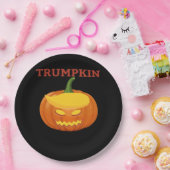 Trumpkin Jack-O-Lantern Classic Pappteller (Party)