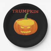 Trumpkin Jack-O-Lantern Classic Pappteller (Vorderseite)