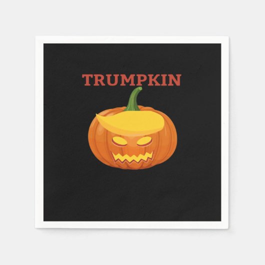 Trumpkin Jack-O-Lantern Classic Serviette (Vorderseite)
