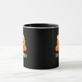 Trumpkin Kackte Funny Halloween Tasse (Zentrum)