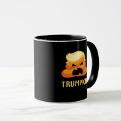 Trumpkin Kackte Funny Halloween Tasse (VorderseiteRechts)