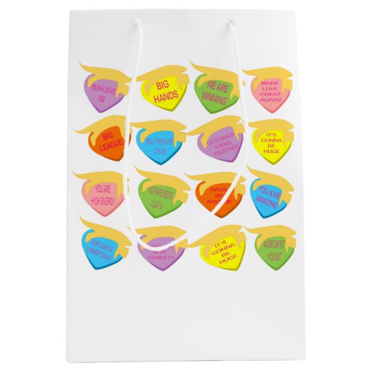 Trumpkin Lovin' Geschenktasche Mittlere Geschenktüte (Vorderseite)