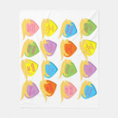 Trumpkin Lovin' Hearts Fleece Blanket (Vorderseite)