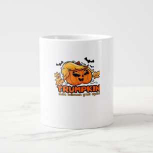 Trumpkin - Mache Halloween wieder groß! - Funny Ha Jumbo-Tasse