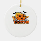 Trumpkin - Mache Halloween wieder groß! - Funny Ha Keramik Ornament (Vorne)