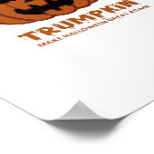 Trumpkin - Mache Halloweens wieder großartigen Sch Poster (Ecke)