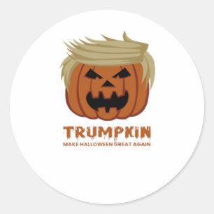 Trumpkin - Mache Halloweens wieder großartigen Sch Runder Aufkleber