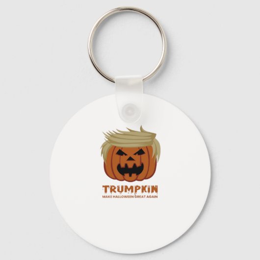 Trumpkin - Mache Halloweens wieder großartigen Sch Schlüsselanhänger (Vorderseite)