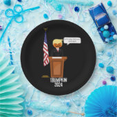 Trumpkin machen Halloween erneut zum Klassiker Pappteller (Party)