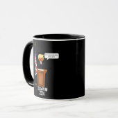 Trumpkin machen Halloween erneut zum Klassiker Tasse (Vorderseite Links)