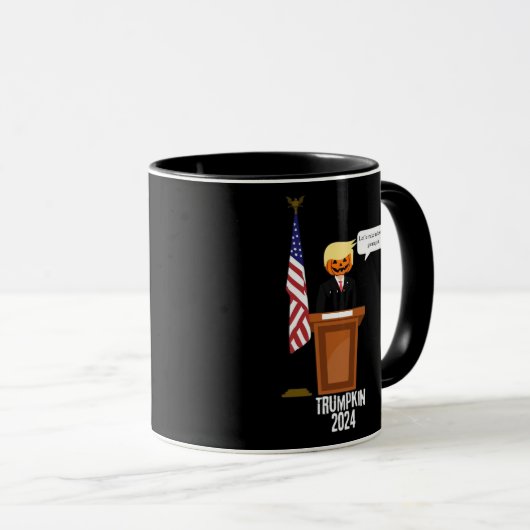 Trumpkin machen Halloween erneut zum Klassiker Tasse (VorderseiteRechts)