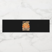 Trumpkin machen Halloween erneut zum Klassiker Wasserflaschenetikett (Einzelnes Label)