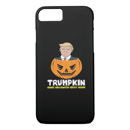 Trumpkin macht Halloween Great Again Classic - Sat Case-Mate iPhone Hülle (Rückseite)