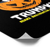 Trumpkin macht Halloween Great Again Classic - Sat Poster (Ecke)