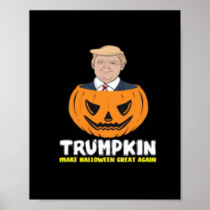 Trumpkin macht Halloween Great Again Classic - Sat Poster