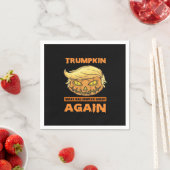 Trumpkin macht Halloween Great Again Funny Classic Serviette (Beispiel)