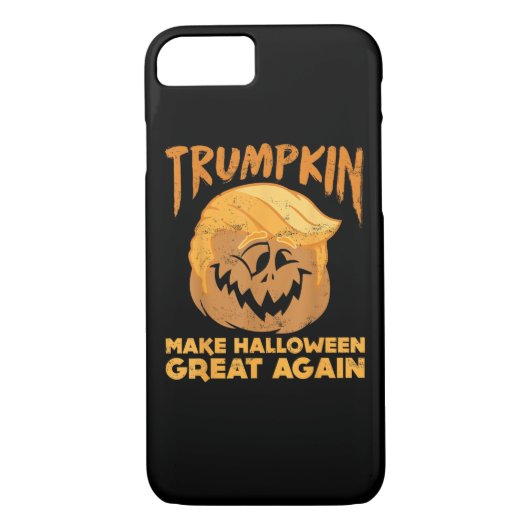 Trumpkin macht Halloween Great Again Funny Politic Case-Mate iPhone Hülle (Rückseite)