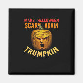 Trumpkin macht Halloween wieder Beängstigend - Fun Magnet (Vorne)