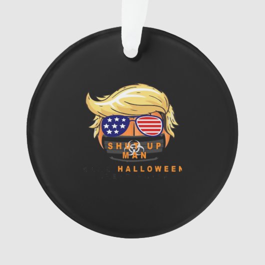 Trumpkin macht Halloween wieder ein klassisches Ge Ornament (Vorderseite)