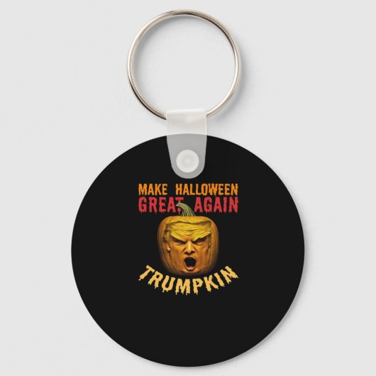 Trumpkin macht Halloween wieder groß - Funny Donal Schlüsselanhänger (Vorderseite)