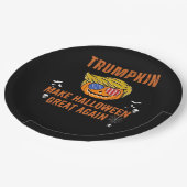 Trumpkin macht Halloween wieder groß, Halloween Pu Pappteller (Schrägansicht)