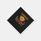 Trumpkin macht Halloween wieder groß, Halloween Pu Serviette (Ecke)