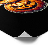 Trumpkin macht Halloween wieder groß Jack O Lanter Poster (Ecke)