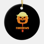 Trumpkin macht Halloween wieder groß - News Classi Keramik Ornament (Vorne)