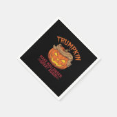 Trumpkin macht Halloween wieder groß - Sarcastic S Serviette (Ecke)