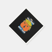 Trumpkin macht Halloween wieder groß Serviette (Ecke)
