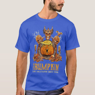 Trumpkin macht Halloween wieder groß Skelettschäde T-Shirt