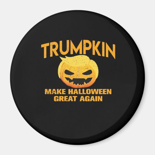 Trumpkin macht Halloween wieder groß - Sloth Parod Magnet (Vorne)