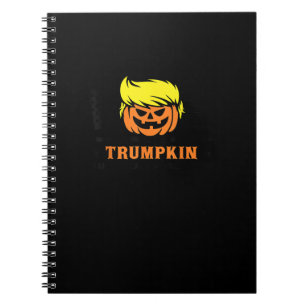 Trumpkin macht Halloween wieder groß USA Flag Funn Notizblock