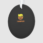 Trumpkin macht Halloween wieder groß USA Flag Funn Ornament (Vorderseite)