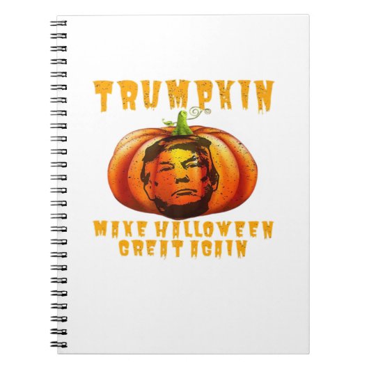 Trumpkin macht Halloween wieder großartig grafisch Notizblock (Vorderseite)