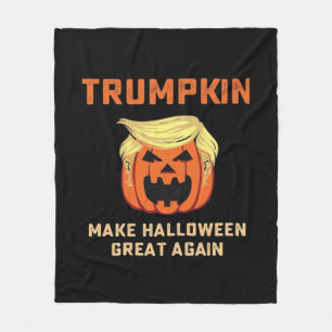 Trumpkin macht Halloween wieder großartig - klassi Fleecedecke