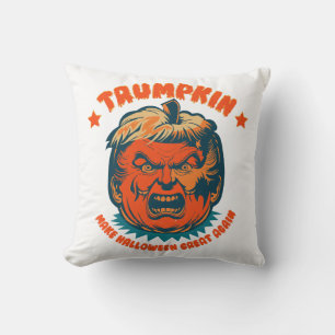 Trumpkin macht Halloween wieder großartig lustig Kissen