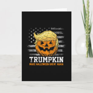 Trumpkin macht Halloween wieder großartig, lustige Karte
