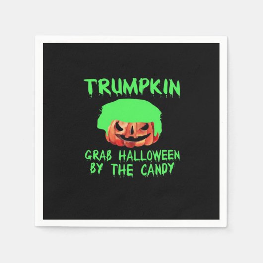 Trumpkin macht Halloween wieder großartig, um sich Serviette (Vorderseite)