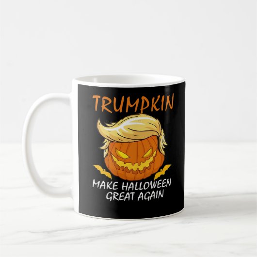 Trumpkin macht Halloween wieder klassisch - Funn Kaffeetasse (Links)