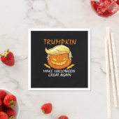 Trumpkin macht Halloween wieder klassisch - Funn Serviette (Beispiel)