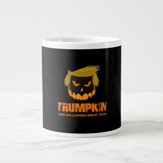 Trumpkin, macht Halloween wieder klassisch Jumbo-Tasse (Vorderseite)