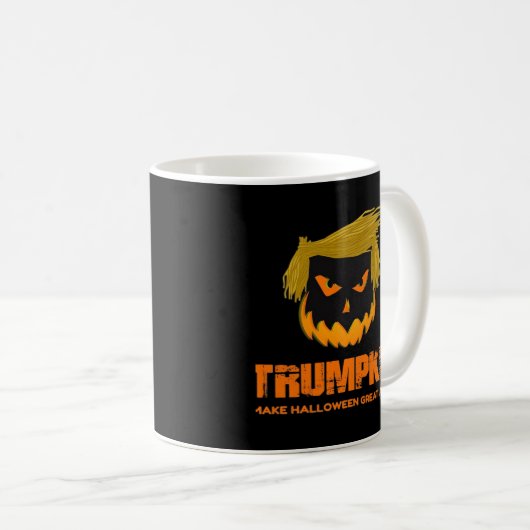 Trumpkin, macht Halloween wieder klassisch Kaffeetasse (VorderseiteRechts)
