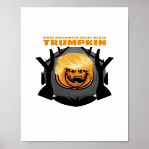 Trumpkin, macht Halloween wieder klassisch Poster